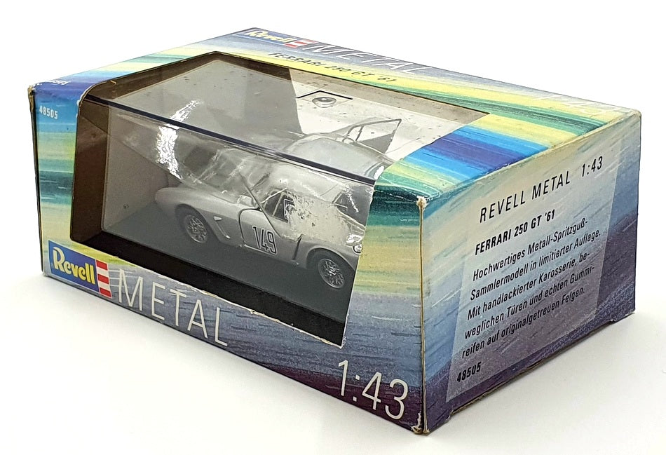 Revell 1/43 Scale Diecast 48505 - 1961 Ferrari 250 GT - #149 Silver