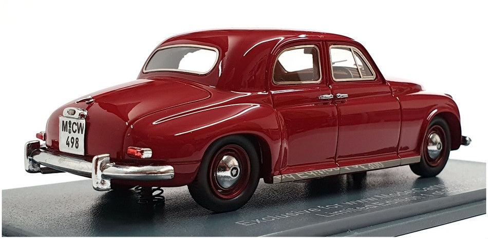 Neo 1/43 Scale Resin NEO45498 - Rover P4 Seventy-Five - Deep Red