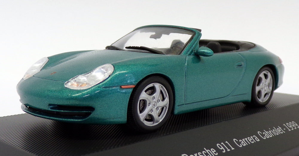 Atlas Editions 1/43 Scale 7 114 017 - 1999 Porsche 911 Carrera - Met Green