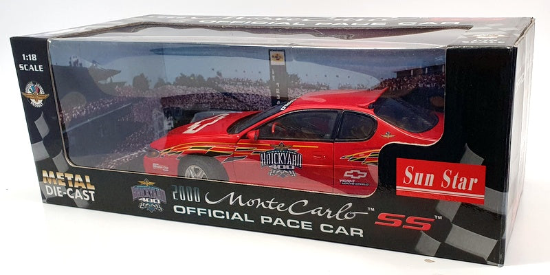 Sun Star 1/18 Scale Model Car 1971 - 2000 Chevrolet Monte Carlo Pace Car