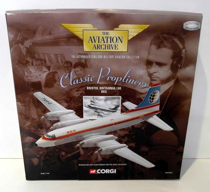 Corgi 1/144 AA31503 Bristol Britannia 100 BKS G-APLL