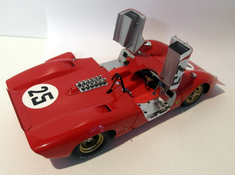 CMC 1/18 Scale Diecast - M-095 Ferrari 312P Spyder Sebring Rennversion 1969