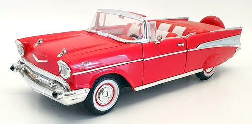 Road Legends 1/18 Scale Diecast 92108 - 1957 Chevrolet Bel Air - Red