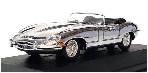 Vanguards 1/43 Scale Diecast VA04908 - Jaguar E Type - Chrome