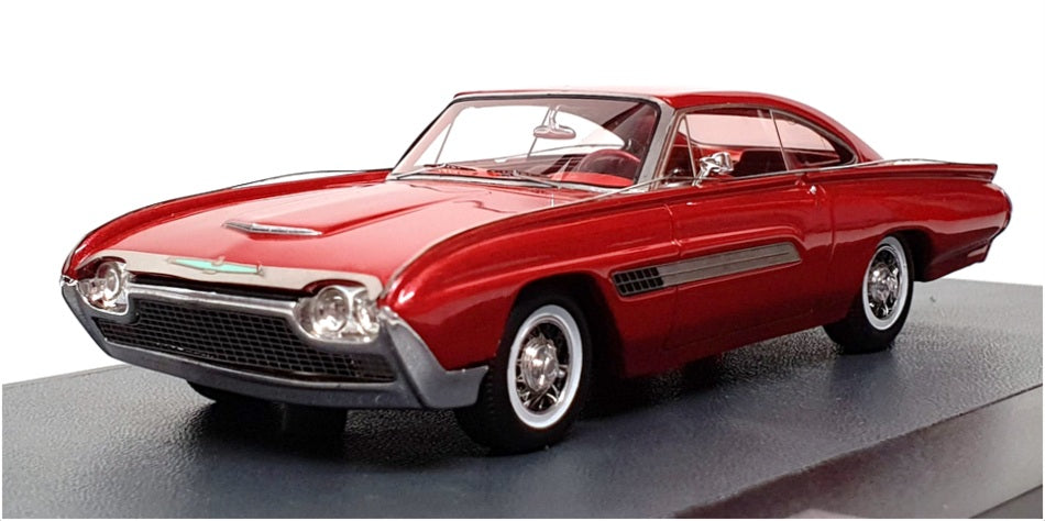 Matrix 1/43 Scale MX40603-031 - Ford Thunderbird Fastback Concept - Met Red