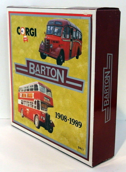 Corgi 1/50 Scale Diecast D41/1 - Bedfoed OB Coach & AEC Regent - Barton