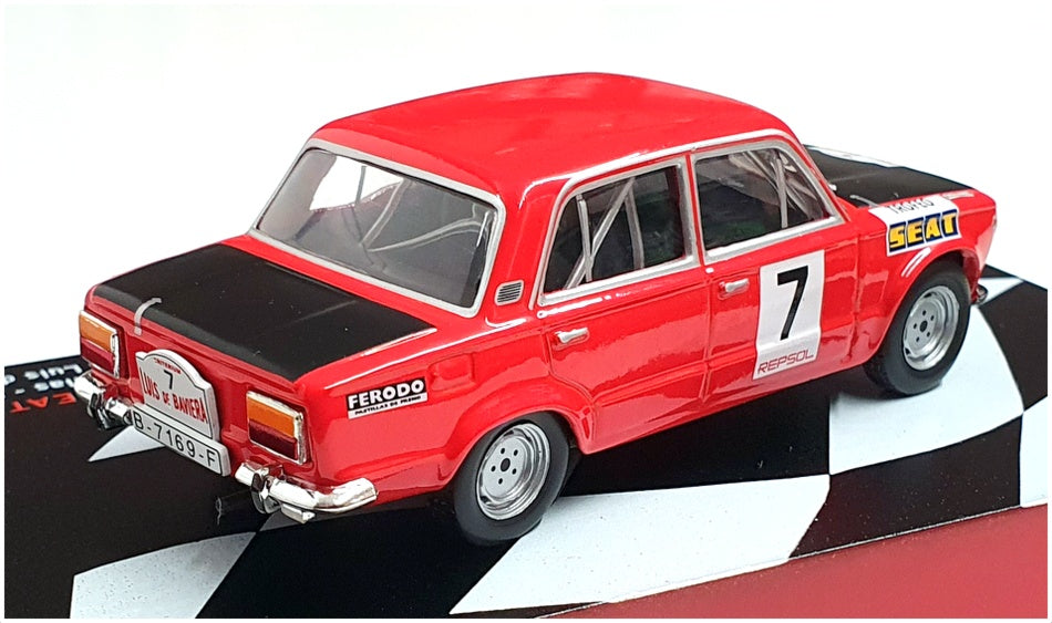 Altaya Ixo 1/43 Scale AL21223 - Seat 124 1600 Rally #7 Canellas/Ferrater 1972