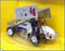 Racing Champions 1/24 Scale 09035 - Sprint Race Car No.45 Doug Wolfgang - White