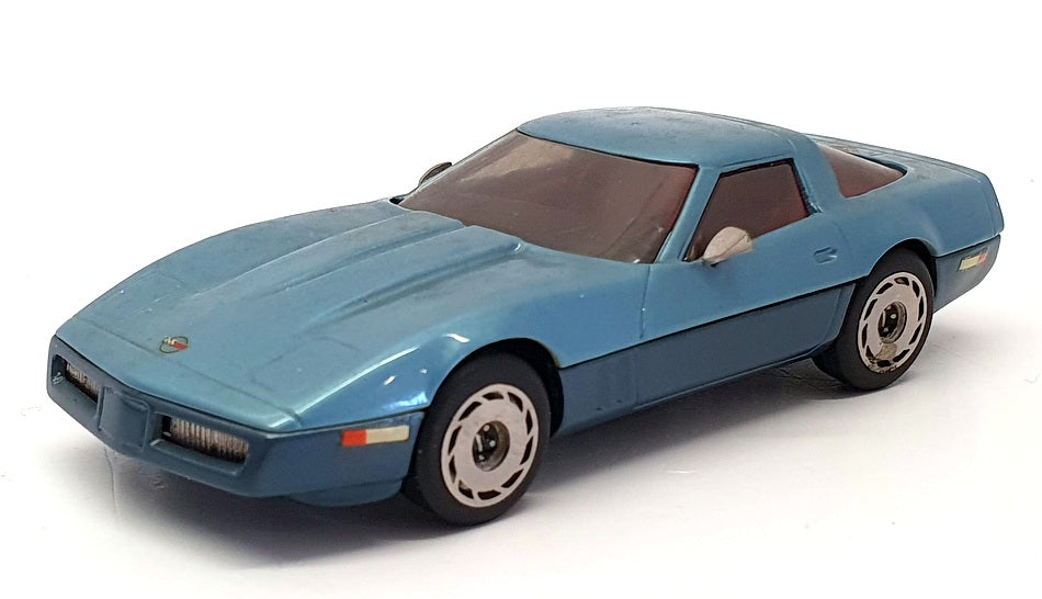 Western Models 1/43 Scale WP108 - 1983 Chevrolet Corvette - Blue/Red Interior