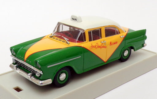 Trax 1/43 Scale TR20H - 1960 Holden FB Sedan Ascot Taxi - Green/Yellow/White