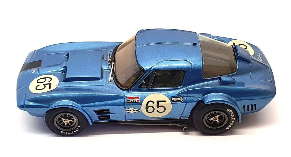 Marsh Models 1/43 Scale MM13 - 1963 Chevrolet Corvette Grand Sport - Blue #65