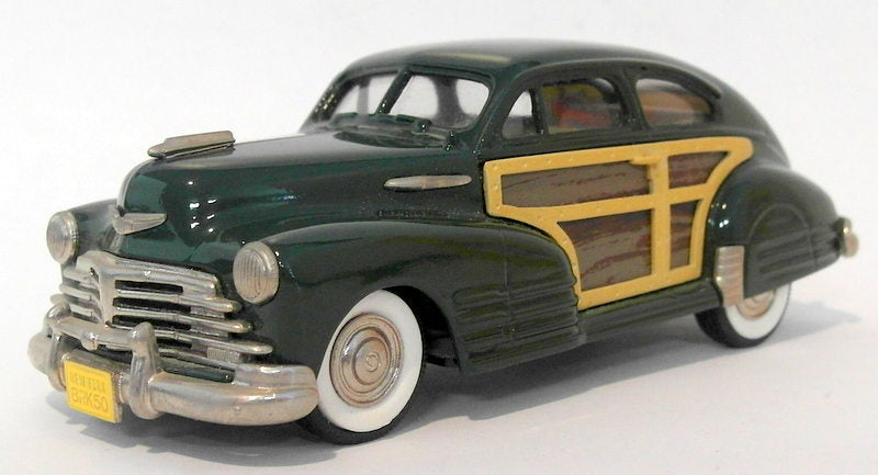 Brooklin 1/43 Scale BRK50 001 - 1948 Chevrolet Fleetline Aero Sedan Green