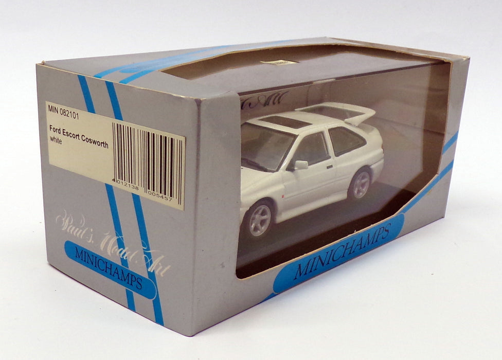 Minichamps 1/43 Scale MIN 082101 - Ford Escort Cosworth - White