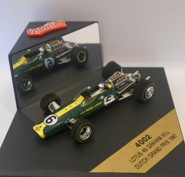 Quartzo 1/43 Scale - 4002 LOTUS 49 GRAHAM HILL DUTCH GRAND PRIX 1967 —  R.M.Toys Ltd