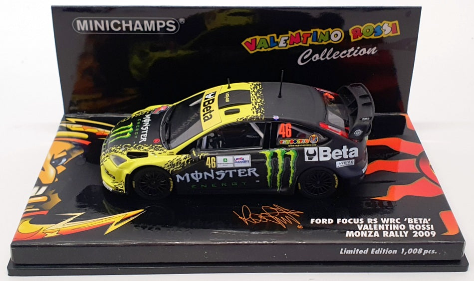 Minichamps 1/43 Scale 400 098946 - Ford Focus RS WRC Monza 2009 Rossi