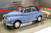 Minichamps 1/18 scale Model Car 150 137030 - Morris Minor Cabrio - Blue