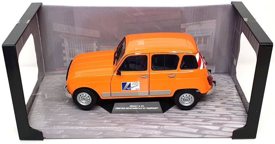 Renault 4L GTL DDE 1978 Orange Solido S1800110 - Miniatures Autos