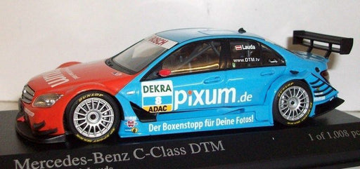 Minichamps 1/43 Scale 400 083708 Mercedes C-Class DTM 2008 M. Lauda #8