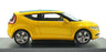 Abrex 1/43 Scale 143ABC802GJ - Skoda Joyster Concept Car - Metallic Yellow