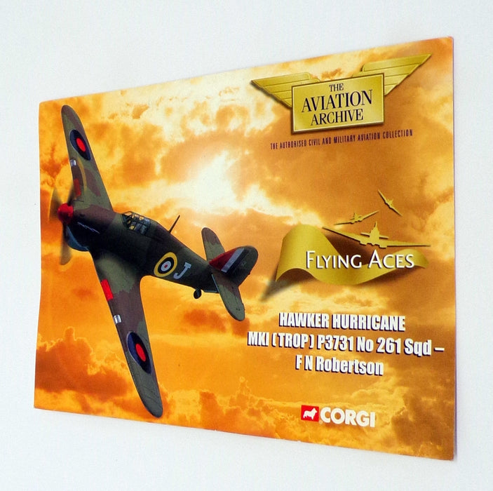 Corgi 1/72 Scale 49103 - Hawker Hurricane MkI (TROP) P3731 Aircraft