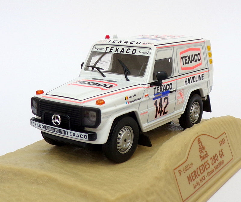 Norev 1/43 Scale N9520 - Mercedes Benz 280 GE - Paris Daker 1983