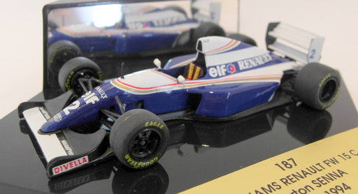 Onyx 1/43 Scale Diecast - 187 Williams Renault FW 15C Ayrton Senna Test 1994