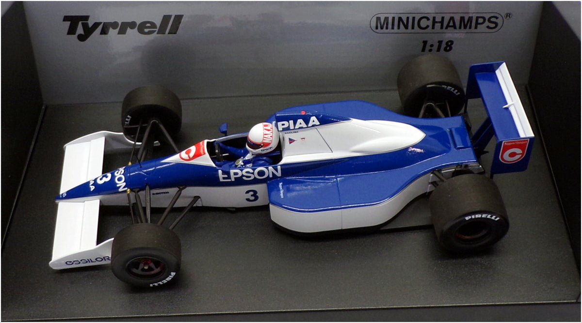 Minichamps 1/18 Scale 110 900003 - F1 Tyrrell Ford 018 - #3 S.Nakajima