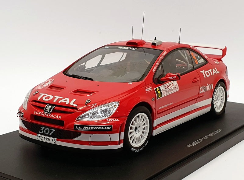 Autoart 1/18 - 80455 - Peugeot 307 WRC 2004 #5 Monte Carlo