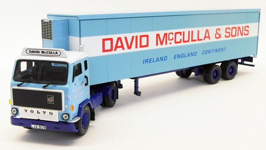 Corgi 1/50 Scale CC13111 - Volvo F88 Fridge Trailer - McCulla & Sons