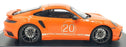 Minichamps 1/18 Scale Diecast 155 069171 - Porsche 911 Turbo S 2021 - Orange