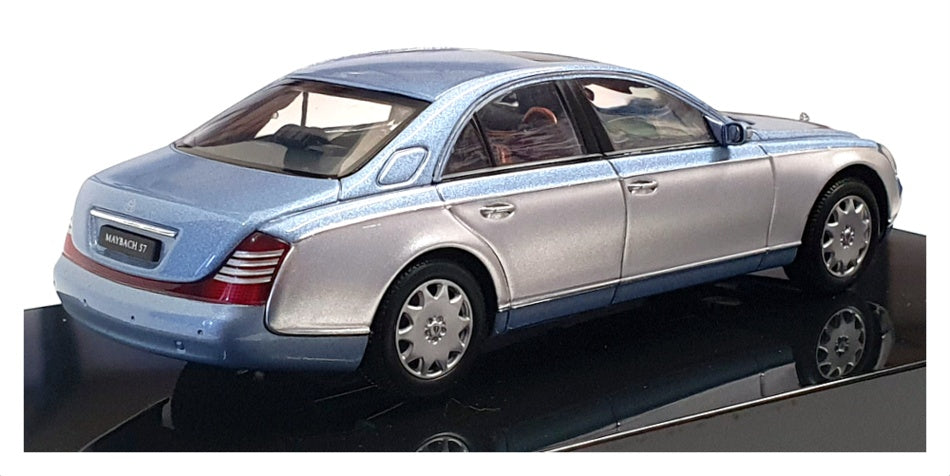 Gateway Autoart 1/43 Scale Diecast B6 696 1955 - Maybach 57 - Blue/Silver