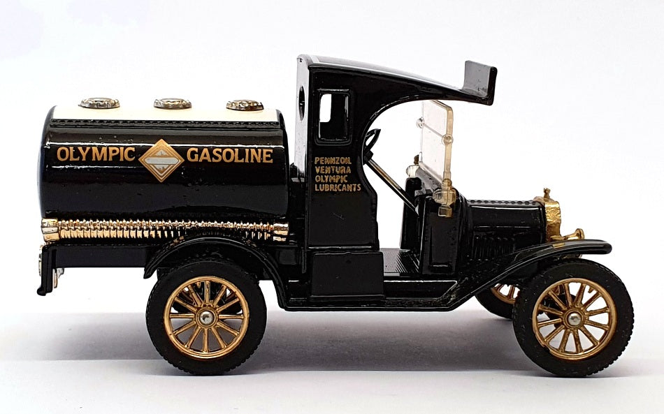 Corgi 10cm Long Diecast C864/6 - Ford Model T Truck - Oympic Gas Black