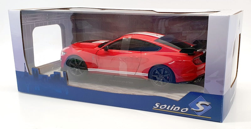 Solido 1/18 Scale Diecast S1805903 - 2020 Ford Shelby GT500 Fast Track - Red