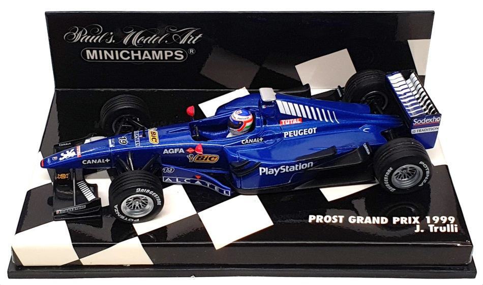 Minichamps 1/43 Scale 430 990019 - Prost GP 1999 - Signed Trulli