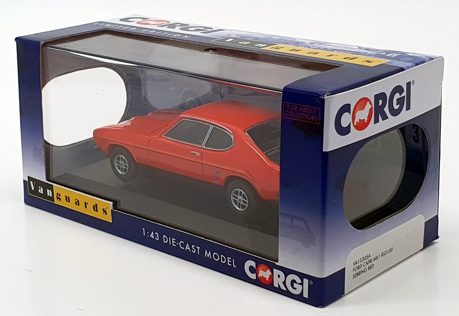 Vanguards 1/43 Scale VA13305A - Ford Capri Mk1 RS3 100 - Sebring Red