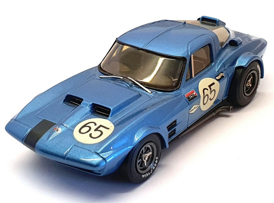 Marsh Models 1/43 Scale MM13 - 1963 Chevrolet Corvette Grand Sport - Blue #65