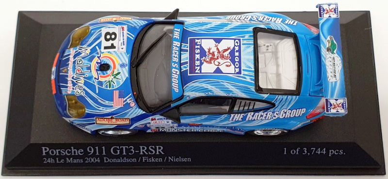 Minichamps 1/43 Scale 400 046981 - 2004 Porsche 911 GT3 RSR Le Mans 24h