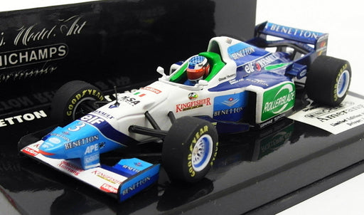 Minichamps 1/43 Scale 430 960053 - F1 Benetton Renault B 196 - J.Alesi