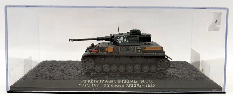 Altaya 1/72 Scale A1520M - Pz.Kpfw.IV Ausf. G Sd.Kfz. 161/1 Tank - USSR 1942