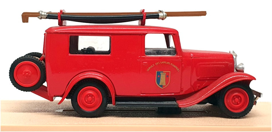 Eligor 1/43 Scale 1020-A - 1932 Citroen 500kg Service Des Sapeurs Pompiers Fire