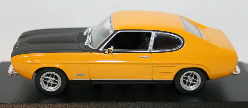 Maxichamps 1/43 Scale Diecast 940 085800 Ford Capri MK1 RS 1969 - Yellow