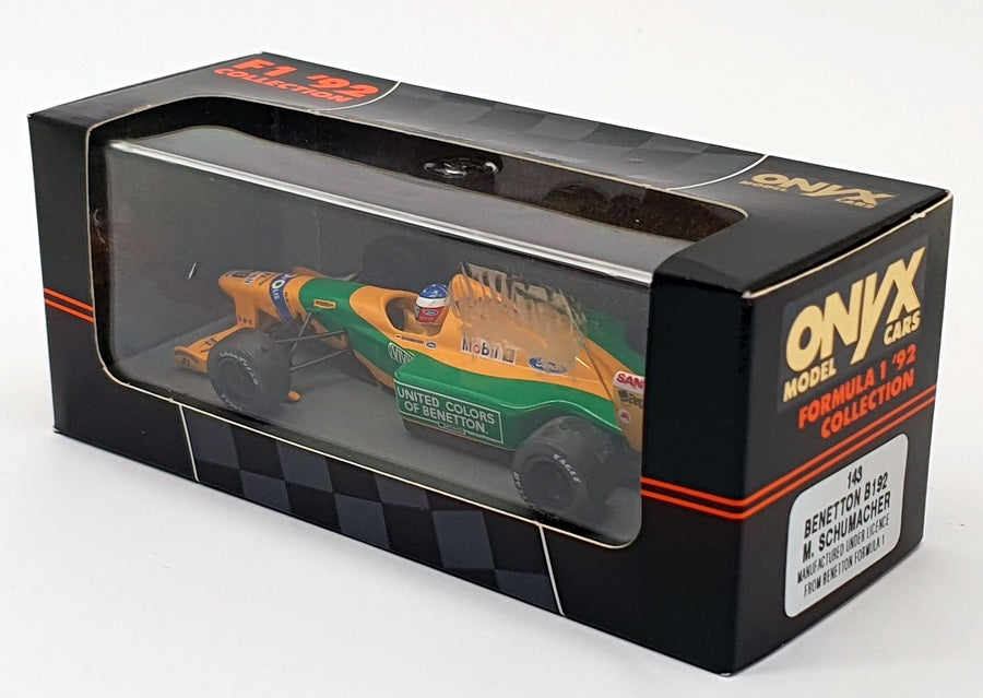 Onyx 1/43 Scale 143 - F1 Benetton B192 - #19 Michael Schumacher