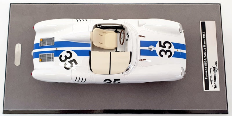 Techomodel 1/18 Scale TM18141A - 1957 Porsche 550 A Le Mans #35