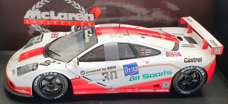 UT Models 1/18 Scale Model Car 39624 - McLaren F1 GTR West Competmon 1996