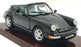 Anson 1/14 Scale Diecast PORS01PL Porsche 911 Carrera 4 Cabrio Black And Plinth