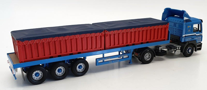 Corgi 1/50 Scale Truck CC12004 - MAN Flatbed Trailer & Container Load - Craib