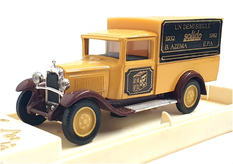 Solido 1/43 Scale 3282 - Citroen C4F Truck "Un Demi Siecle" - Beige