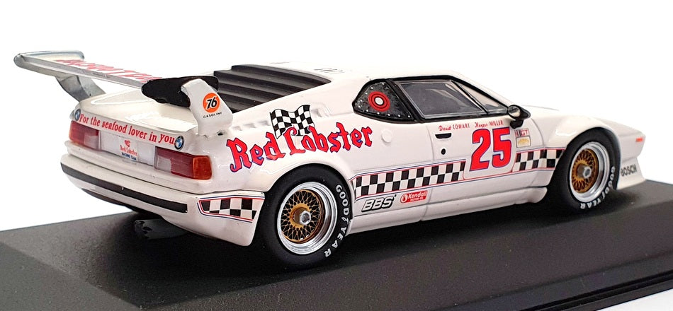 Minichamps 1/43 Scale 430 812525 - BMW M1 IMSA Red Lobster LA Times GP 1981