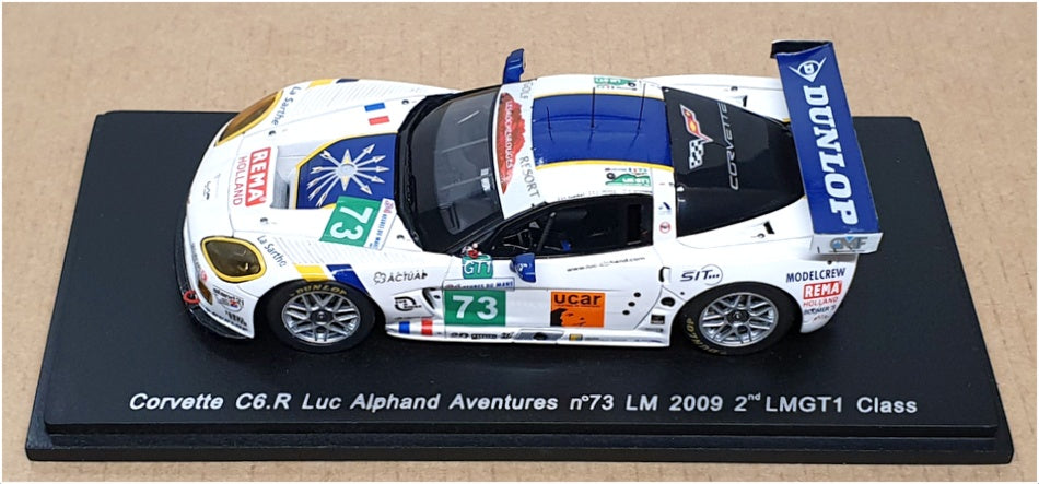 Spark 1/43 Scale S1531 - Corvette C6.R - #73 LM 2009 2nd LMGT1 Class