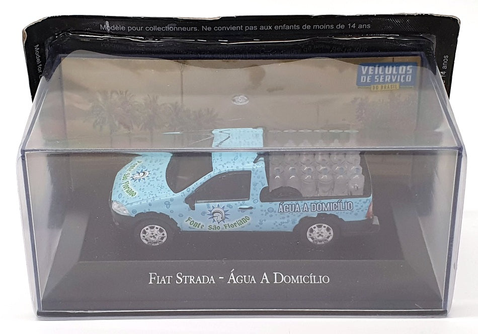 Altaya 1/43 Scale 22921E - Fiat Strada Truck Agua A Domicilio - Blue